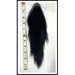 Ultra Premium Natural Black Bucktail